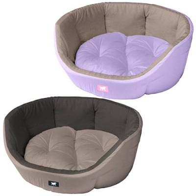 DIAMANTE 45/S -ПАМУЧНО ЛЕГЛО ЗА КУЧЕ МАЛКО, LILAC/DOVE  47х44х14