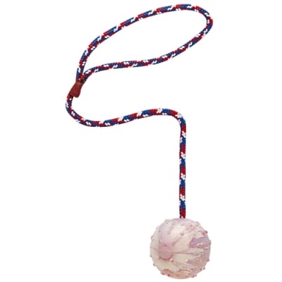 PA 6533 -ИГРАЧКА ЗА  КУЧЕ ВЪЖЕ С ГОЛЯМА  ТОПКА