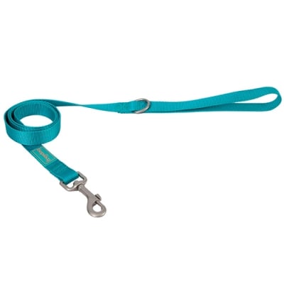 Basic Nylon Leash TURQUOISE 10mm - повод 10/120 - тюркоаз