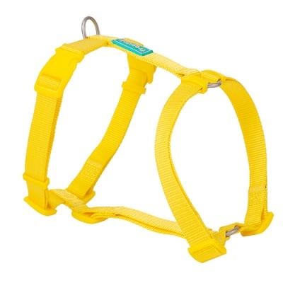 Basic Nylon Harness YELLOW 10mm - нагръдник 10mm*20/36cm - жълт