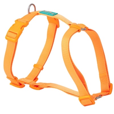 Basic Nylon Harness ORANGE 15mm - нагръдник 15mm*35/50cm - оранжев
