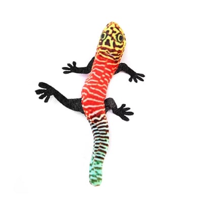 Cat Toy 16x9cm - играчка за котки - шарен гущер