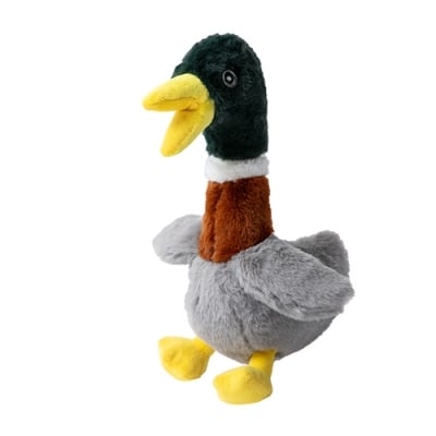 Green Neck Plush Toy 17x30cm - плюшена играчка за куче със звук - пате 17*30cm.