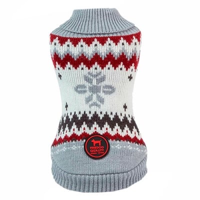 Jersey Snowflake Gris 25cm