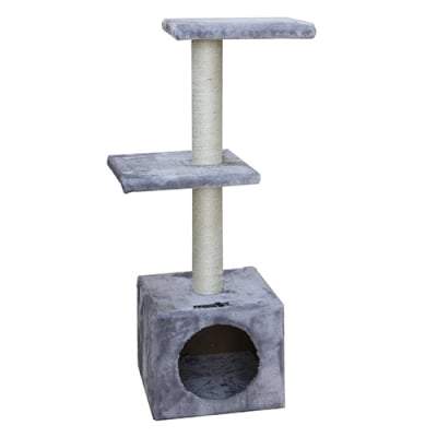 Rascador Building 30x30x89cm Light Grey