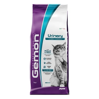 7301 GEMON CAT URINARYchicken  7 KG-уринари /котки/