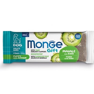 5854 GIFT DOG FRUIT BARS Puppy 100g - със свинско и киви