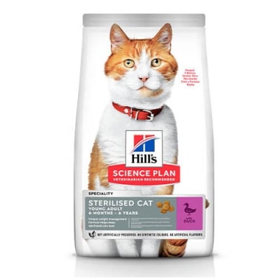 607277 SP Cat STERILISED DUCK 1.5 kg  с ПАТЕШКО КОТКА