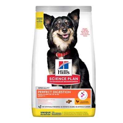 609533 SP Dog Adult PERFECT DIGESTION  SMALL&MINI 3 kg с ПИЛЕ КУЧЕ