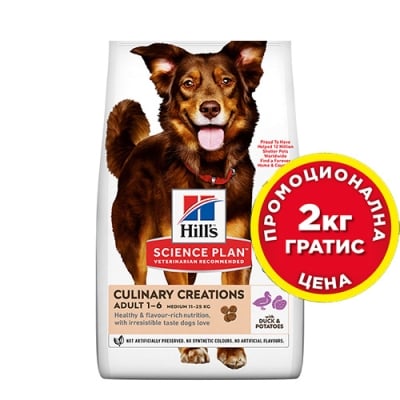 607390 SP Dog Adult MEDIUM DUCK  12+2KG - с  ПАТИЦА КУЧЕ