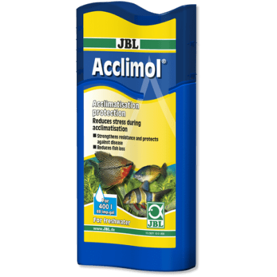 JBL ACCLIMOL - Препарат намаляващ стреса и проблемите при  климатизация на аквариумни риби, 100 мл.