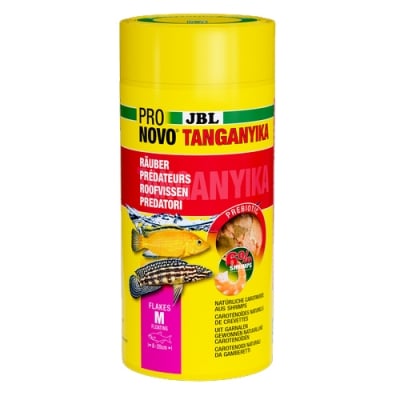 JBL PRONOVO TANGANYIKA FLAKES M 1000ml  - Осн. храна на люспи за цихлиди с дължина 8 - 20 см