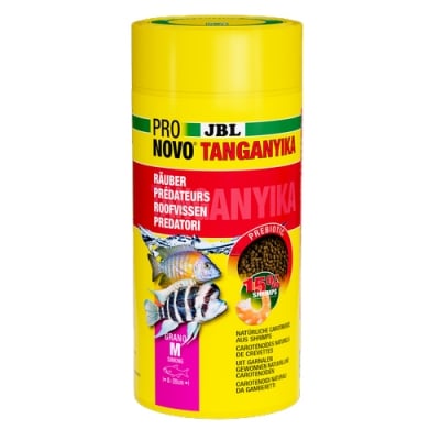 JBL PRONOVO TANGANYIKA GRANO M 1000ml  - Осн. храна  гранула за цихлиди с дължина 8 - 20 см