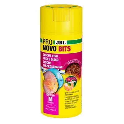 JBL PRONOVO BITS GRANO M 250ml  - Осн. храна гранула за дискуси 8 – 20 см