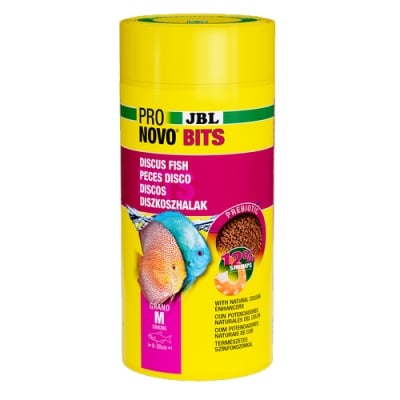 JBL PRONOVO BITS GRANO M 1000ml    - Осн. храна гранула за дискуси 8 – 20 см