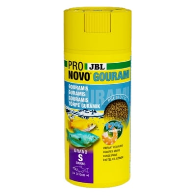 JBL PRONOVO GOURAMI GRANO S 250ml - Осн. храна гранула размер S за всички гурами 3 – 10 см