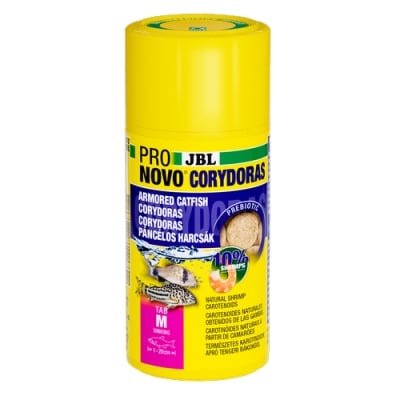 JBL PRONOVO CORYDORAS TAB M 100ml-  Осн. храна таблетки за брониран сом 1 - 20 см