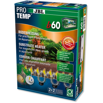 _    JBL ProTemp b60- дънен нагревател, 2x2,5м кабел, 60W, за > 150 см см