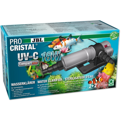 JBL PROCRISTAL UV-C Compact plus 18W UV-C стерилизатор срещу помътняване на вода
