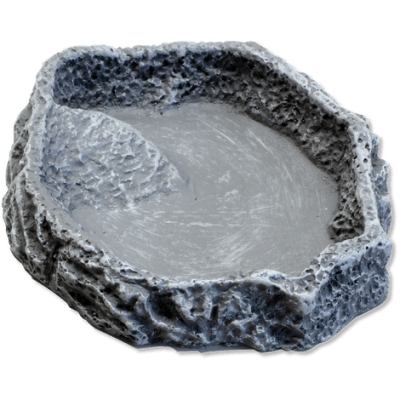 JBL ReptilBar GREY S   купа за пиене, хранене и място за къпане за обитатели на терариум 75/15/90 mm