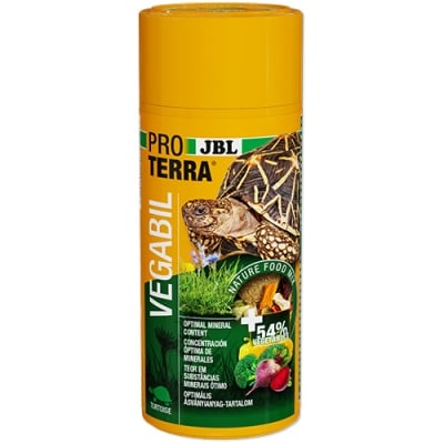 JBL PROTERRA VEGABIL 1000ml   - Осн. хр.  за всички видове сухоземни костенурки с изсушени зеленчуци и растителен екструдат.