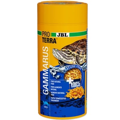 JBL PROTERRA GAMMARUS 750ml   - Лакомство за водни и блатни костенурки - пречистен естествено изсушен гамарус.