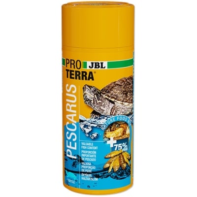 JBL PROTERRA PESCARUS - Лакомство за всички видове водни и блатни костенурки, цели сушени рибки и скариди, 250ml 