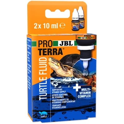JBL PROTERRA TURTLE FLUID - Мултивитаминен комплекс - течен за водни и блатни костенурки, 2x10 m
