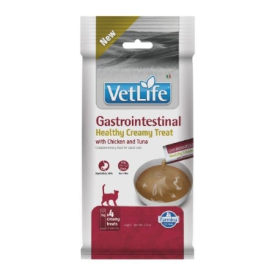 TREAT VET LIFE CAT GASTROINTESTINAL CREAMY  CHICKEN & TUNA 60  GR