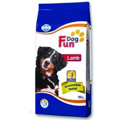 FUN DOG LAMB 10 KG- ПЪЛН. ХРАНА ЗА КУЧЕТА