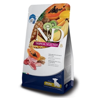 N&D TROPICAL DOG PYPPY  MINI LAMB 5 KG
