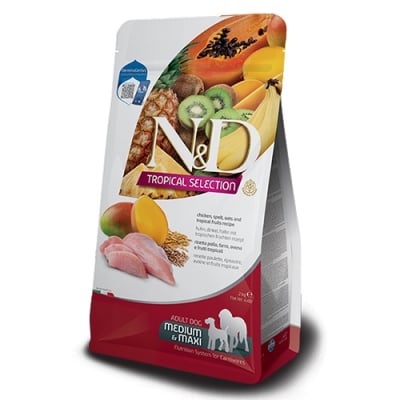 N&D TROPICAL DOG AD MED&MAXI CHICKEN  10 KG