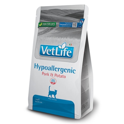 VLN CAT HYPOALLERGENIC PORK&POTATO 0.400KG