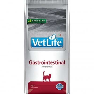 Farmina Vet Life Gastrointestinal - Лечебна храна за котки с чревни проблеми, 400 гр.