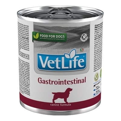  VLN DIET DOG GASTROINTESTINAL - Пълноценна храна за кучета - месни хапки, консерва, 300 гр.