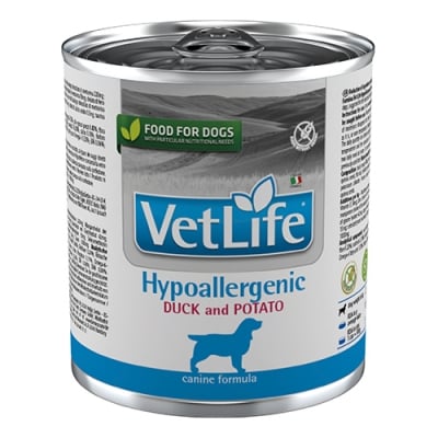 Консерва VLN DIET DOG HYPOALLERGENIC DUCK & POTATO 300G