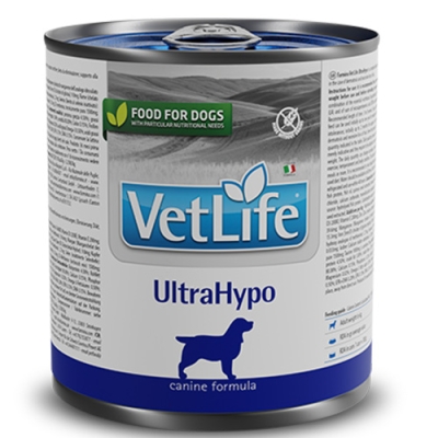 VLN DIET Ultrahypo – Ултрахипоалергенна диетична храна за кучета - консерва, 300 гр.