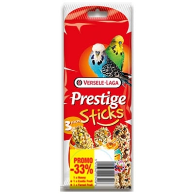 422341 PROMO (2+1)БР.STICKS BUDGIES TRIPLE VARIETY PACK  90G -СТИК ЗА ВЪЛН. ПАПАГАЛИ РАЗЛ. ВКУСОВЕ