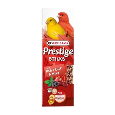           422307 Prestige Sticks Canaries with Red Fruit & Mint 60g - 2бр. стикове за канарчета с червени плодове и мента