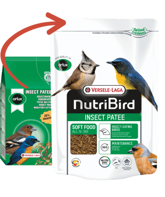 Nutri Bird  Insect Patee - Пълноценна храна за насекомоядни птици