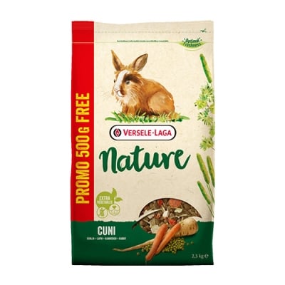 PROMO CUNI NATURE - Пълноценна храна за зайци, 2.3 кг.