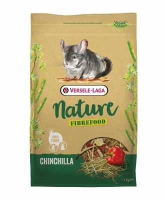CHINCHILLA NATURE FIBREFOOD - Пълноценна храна за възразстни  чинчили, 1 кг.