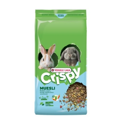 461026  Crispy Muesli - Rabbits 9kg  - пълноценна храна за декоративни зайци