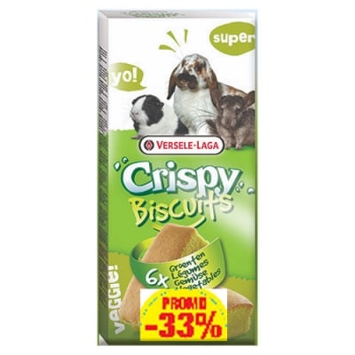 462109 PROMO CRISPY BISCUIT VEGETABLES 6БР.0,07KG-БИСКВИТИ СЪС ЗЕЛЕНЧУЦИ И ЯЙЦА ЗА ГРИЗАЧИ