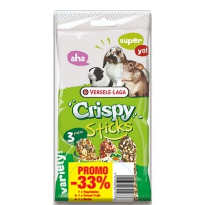 462107 PROMO(2+1)БР.STICKS HERBIVORES 0.165KG- за заек, морско свинче и чинчила