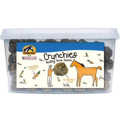 CAVALOR Crunchies 1.5KG  - закуска с високо съдържание на фибри, приготвена с моркови