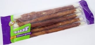 Усукани солети бяла кожа с патешко филе 