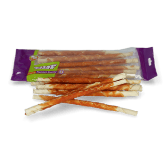 Усукани солети бяла кожа с пилешко филе 