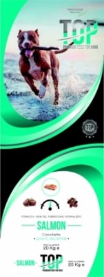 Суха храна TOP SALMON за израснали кучета със сьомга