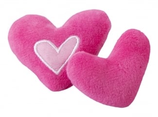 CATNIP HEARTS PINK